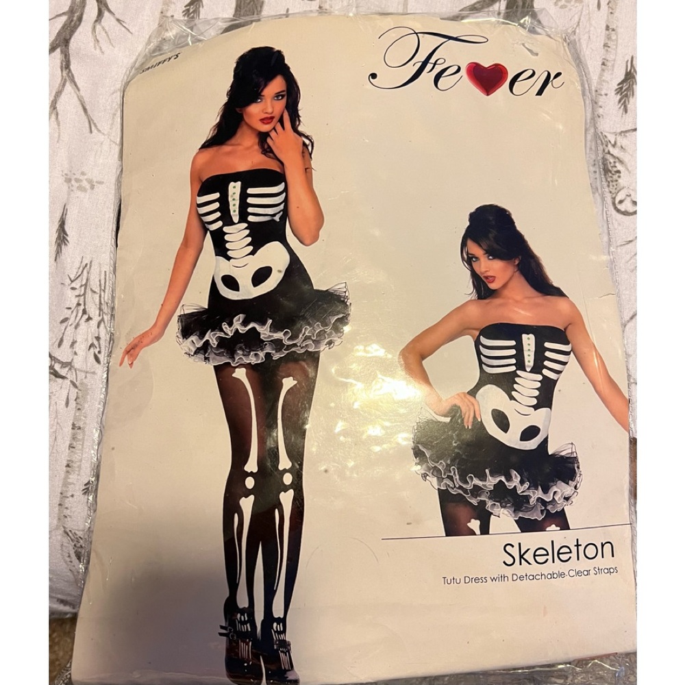 Halloween Skeleton costume for ladies size Small